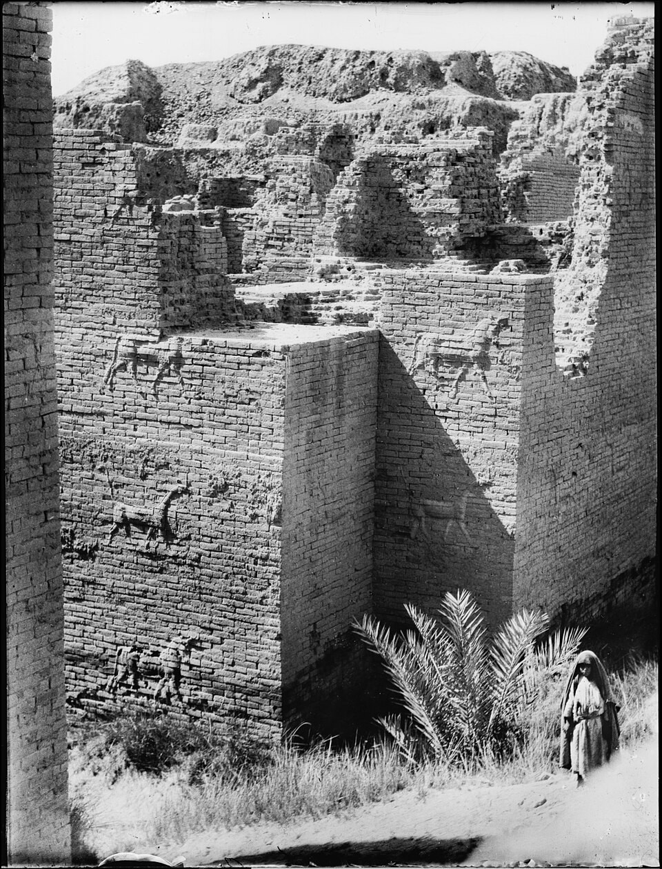 Руины Древнего Востока Ворота Иштар