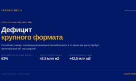Как российская керамика упустила тренд на крупный формат
